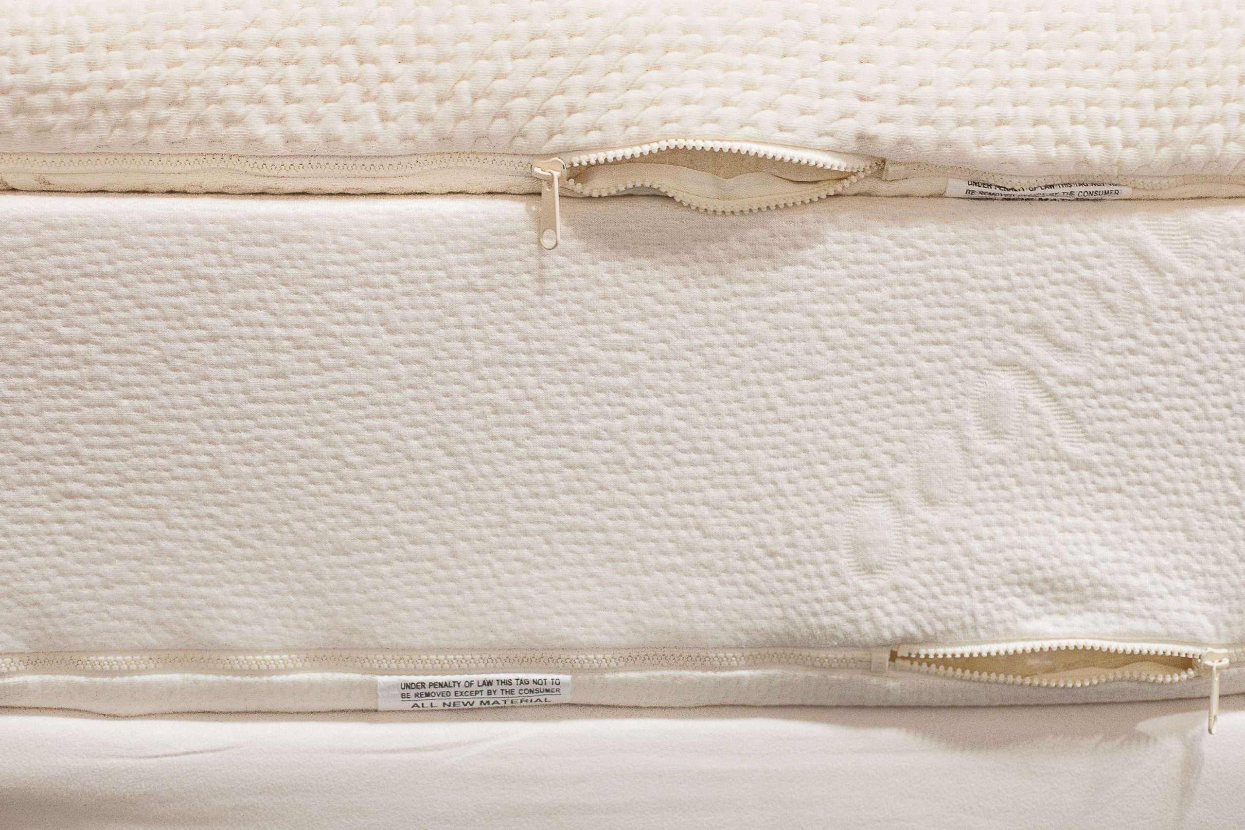 SLAB Natural Bamboo Organic Cotton Zippered Mattress Covers scaled