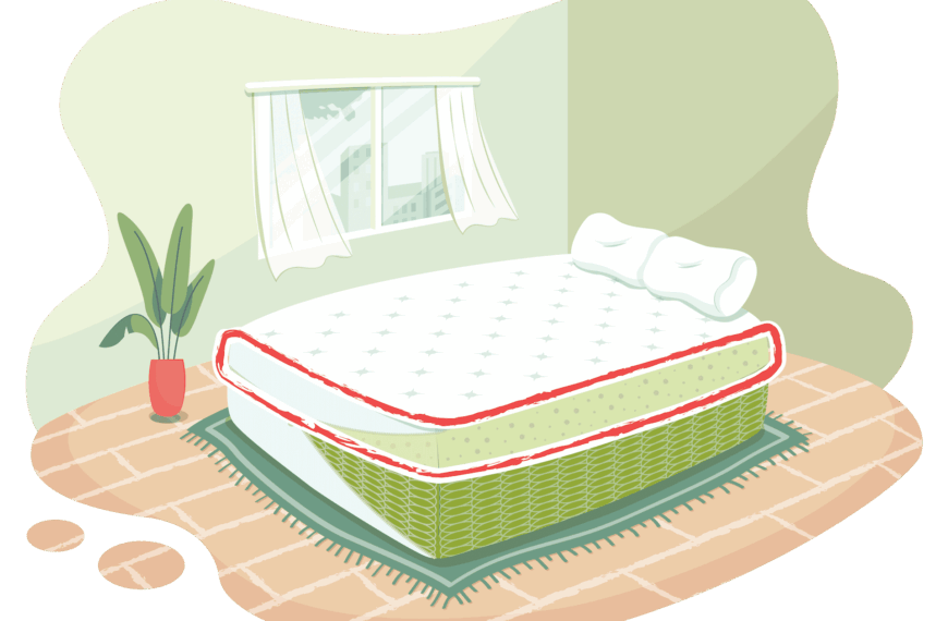a diy mattress comfort layer is highlighted