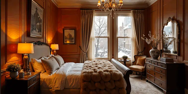 A beautiful bedroom with a luxury diy mattress
